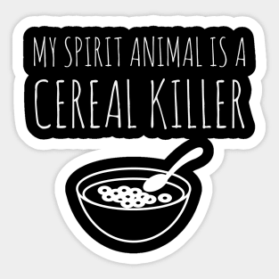 Cereal Killer Sticker